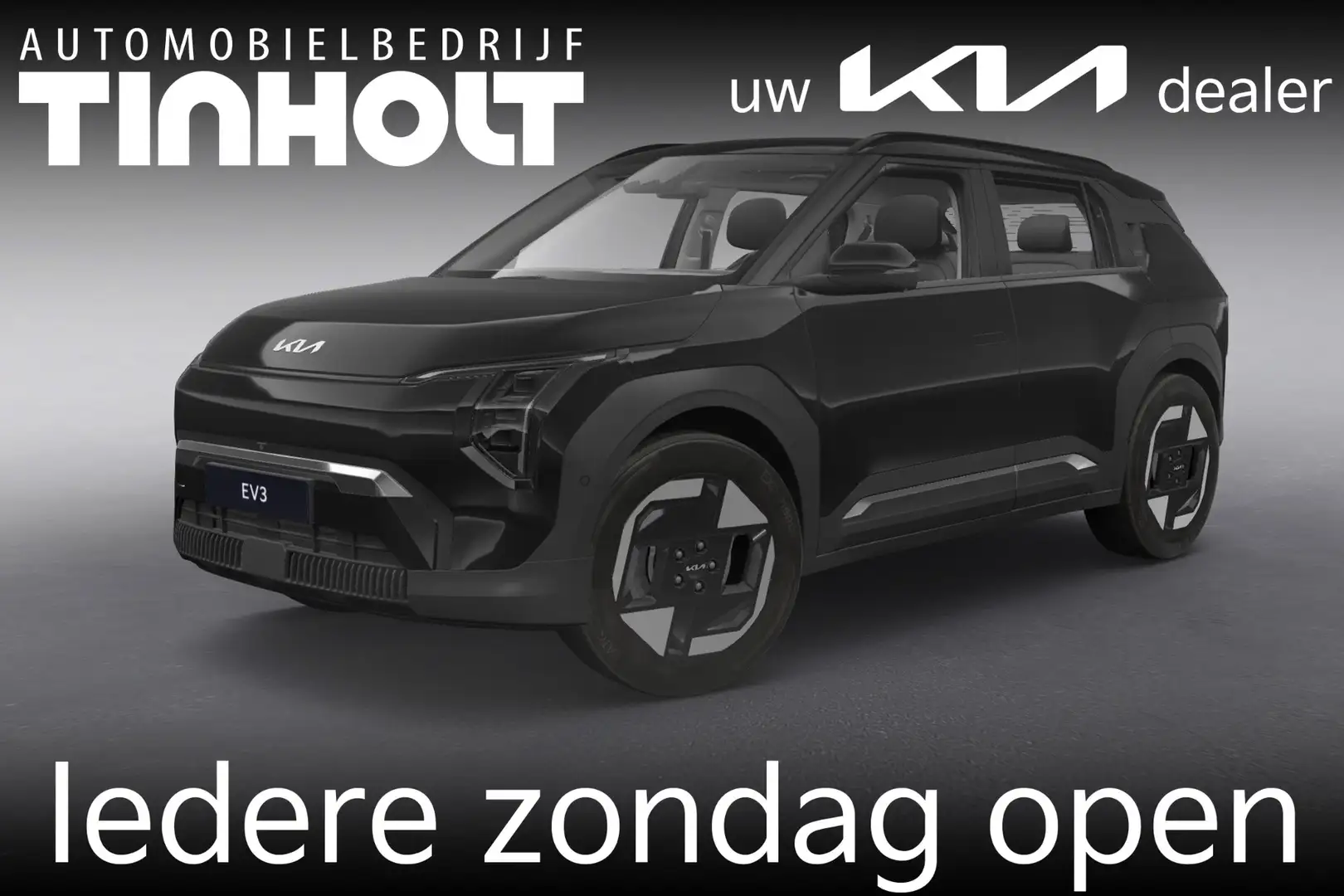 Kia EV3 Air 58.3 kWh - Direct uit voorraad leverbaar - Aur Zwart - 1