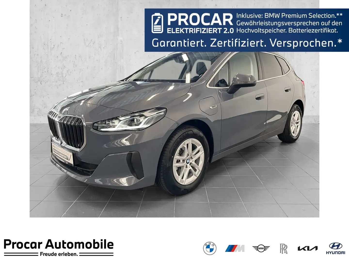 BMW 225 e xDrive Active Tourer RFK NAVI Standh. LED Sound Grau - 1