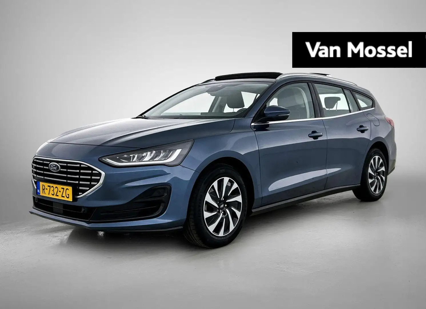 Ford Focus Wagon 1.0 EcoBoost Hybrid Titanium Panoramadak| Na Bleu - 1