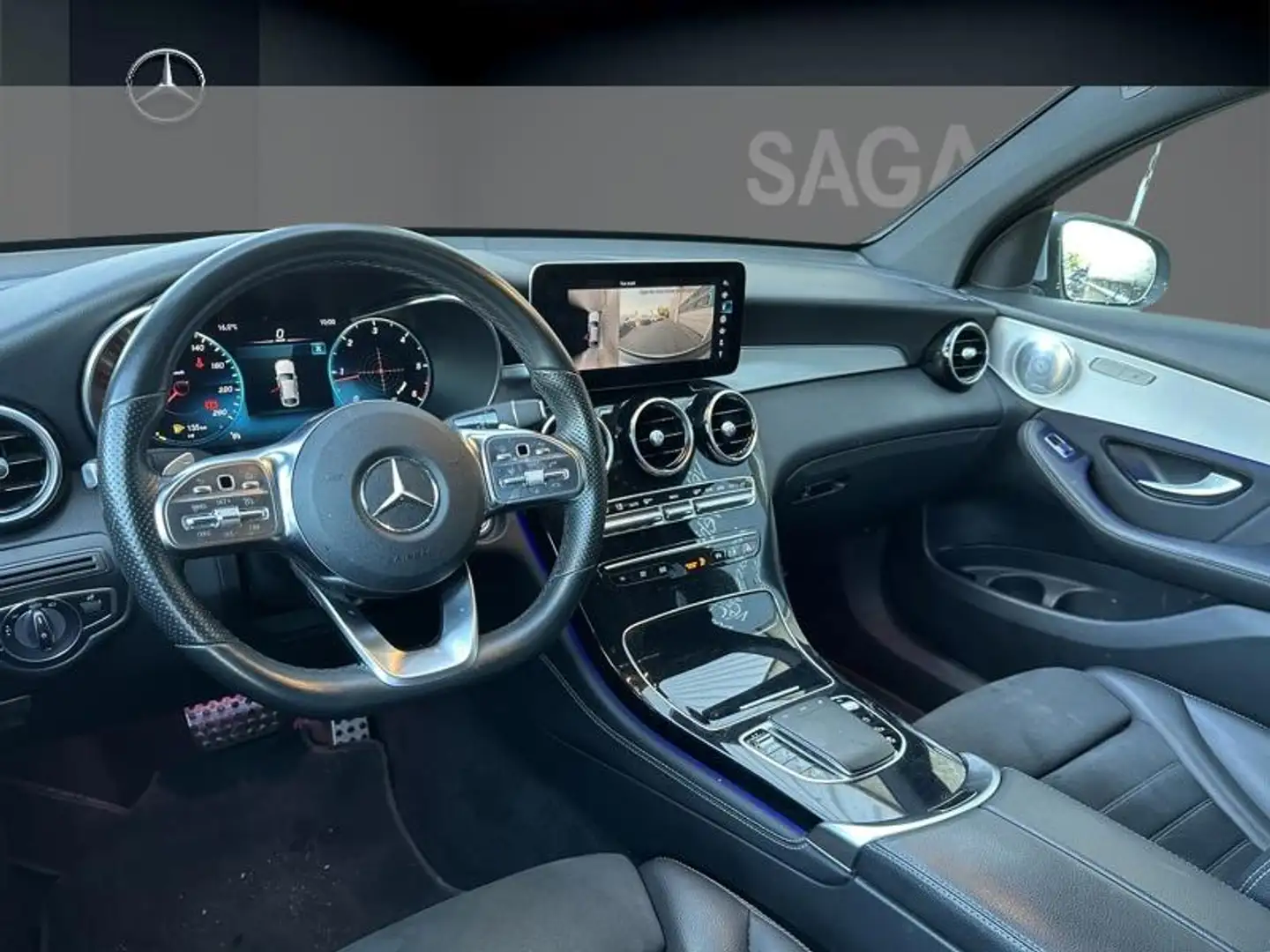 Mercedes-Benz GLC 200 GLC d Coupé AMG Line Gris - 2