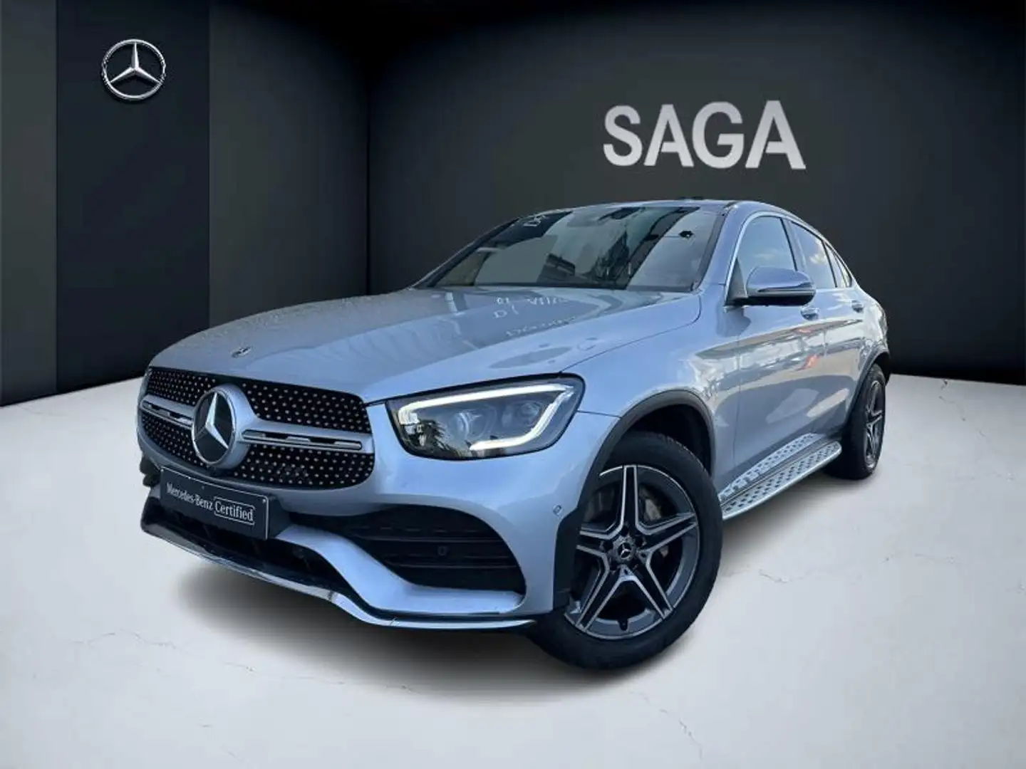 Mercedes-Benz GLC 200 GLC d Coupé AMG Line Gris - 1