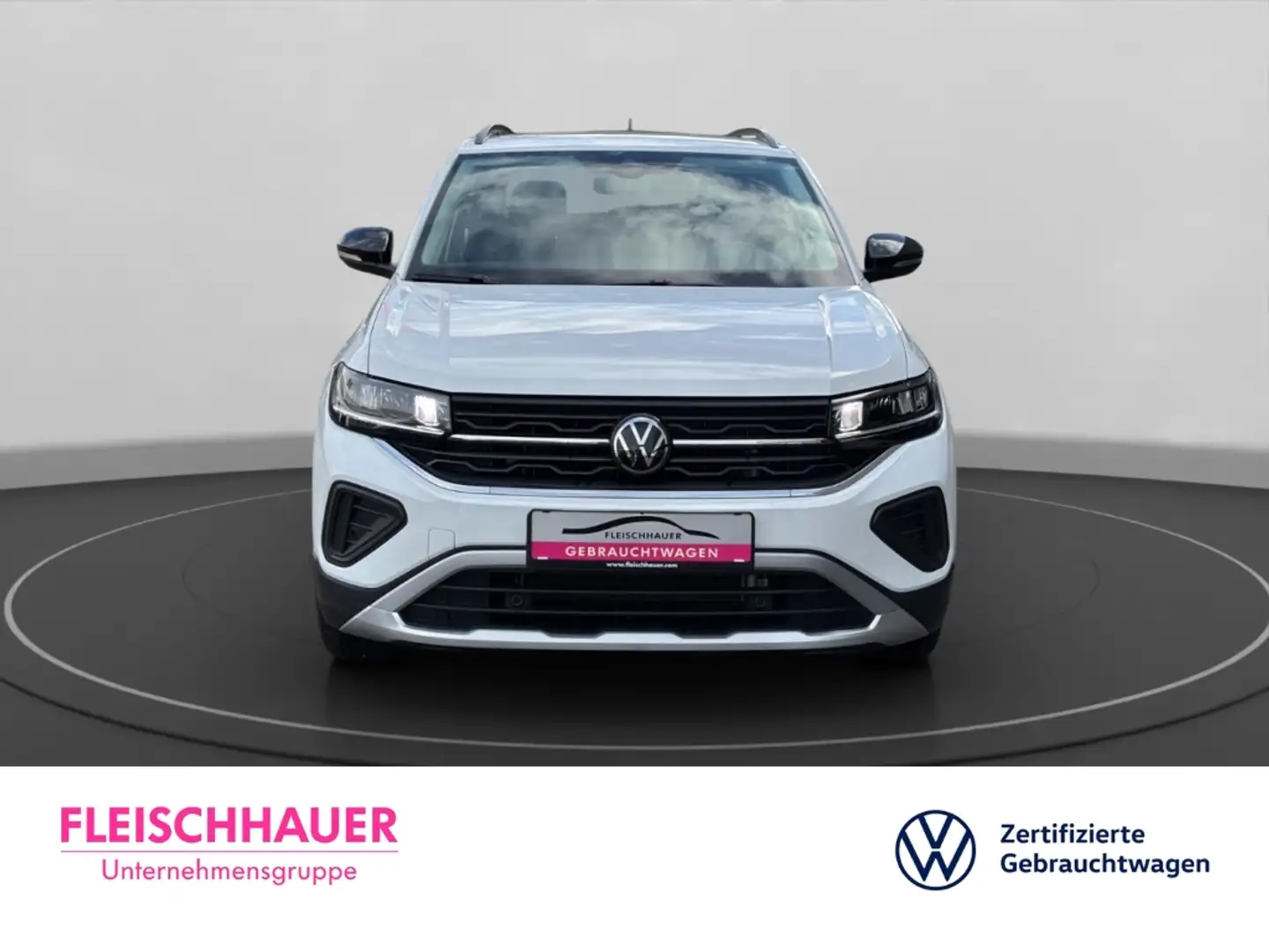 Volkswagen T-Cross 1.0 Life+SHZ+KLIMAAUT+LED+DAB Weiß - 2