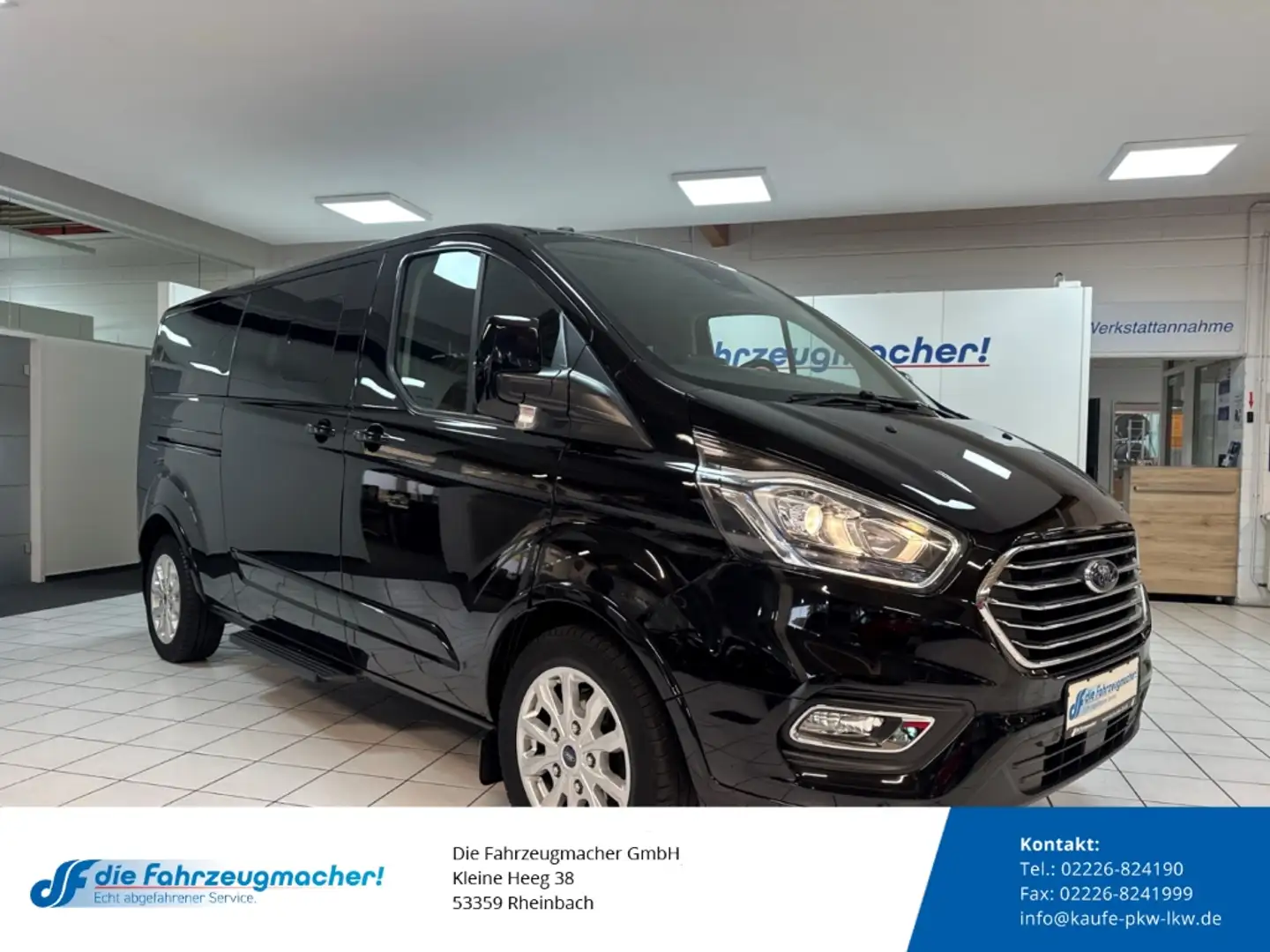 Ford Tourneo Custom 320 L2 Titanium X 2.0 TDCi  AHK Navi Xenon Apple C Nero - 1
