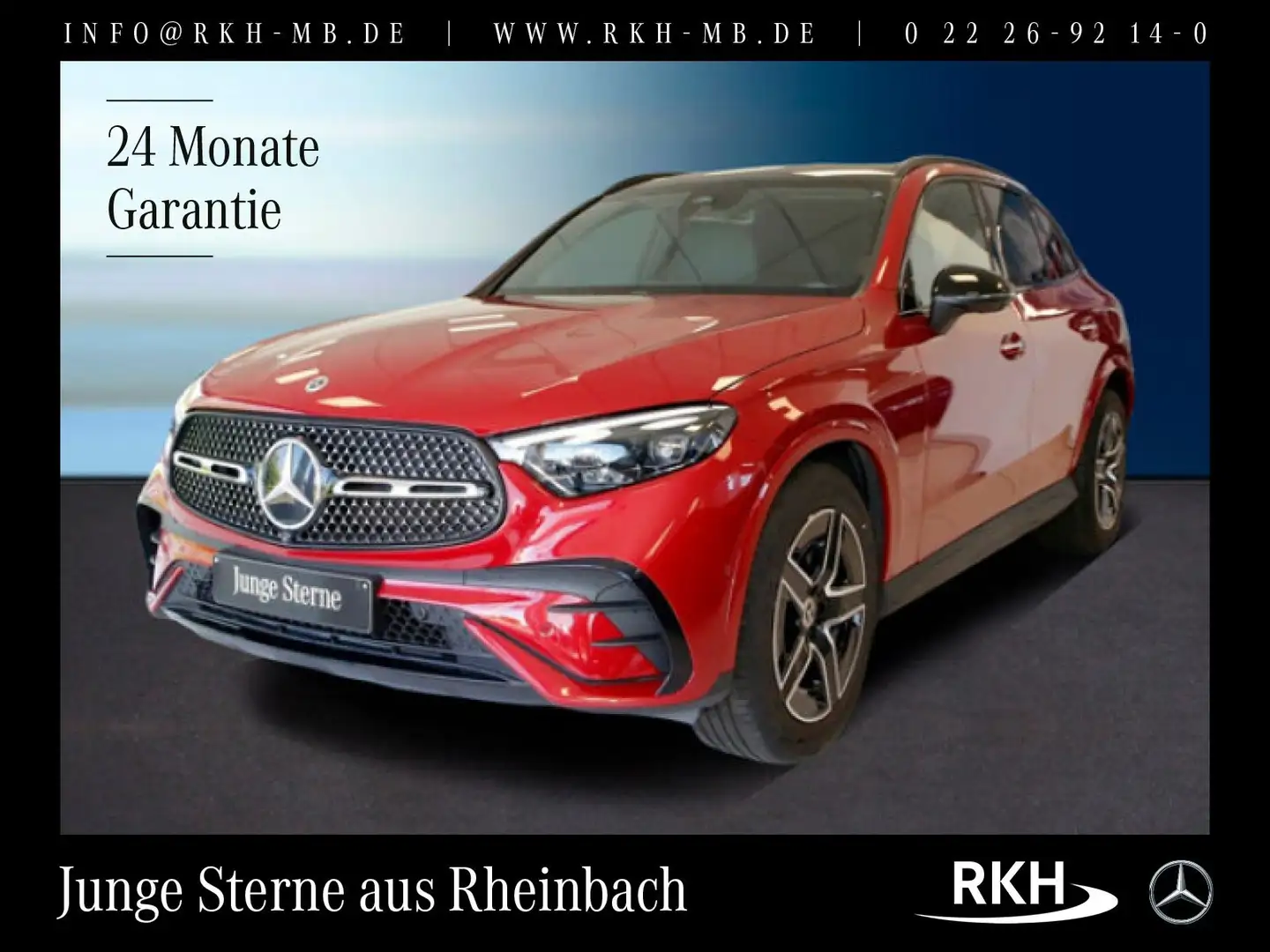 Mercedes-Benz GLC 200 GLC 200 4M AMG Line Night/Pano/360°/Totw./Memory Rot - 1