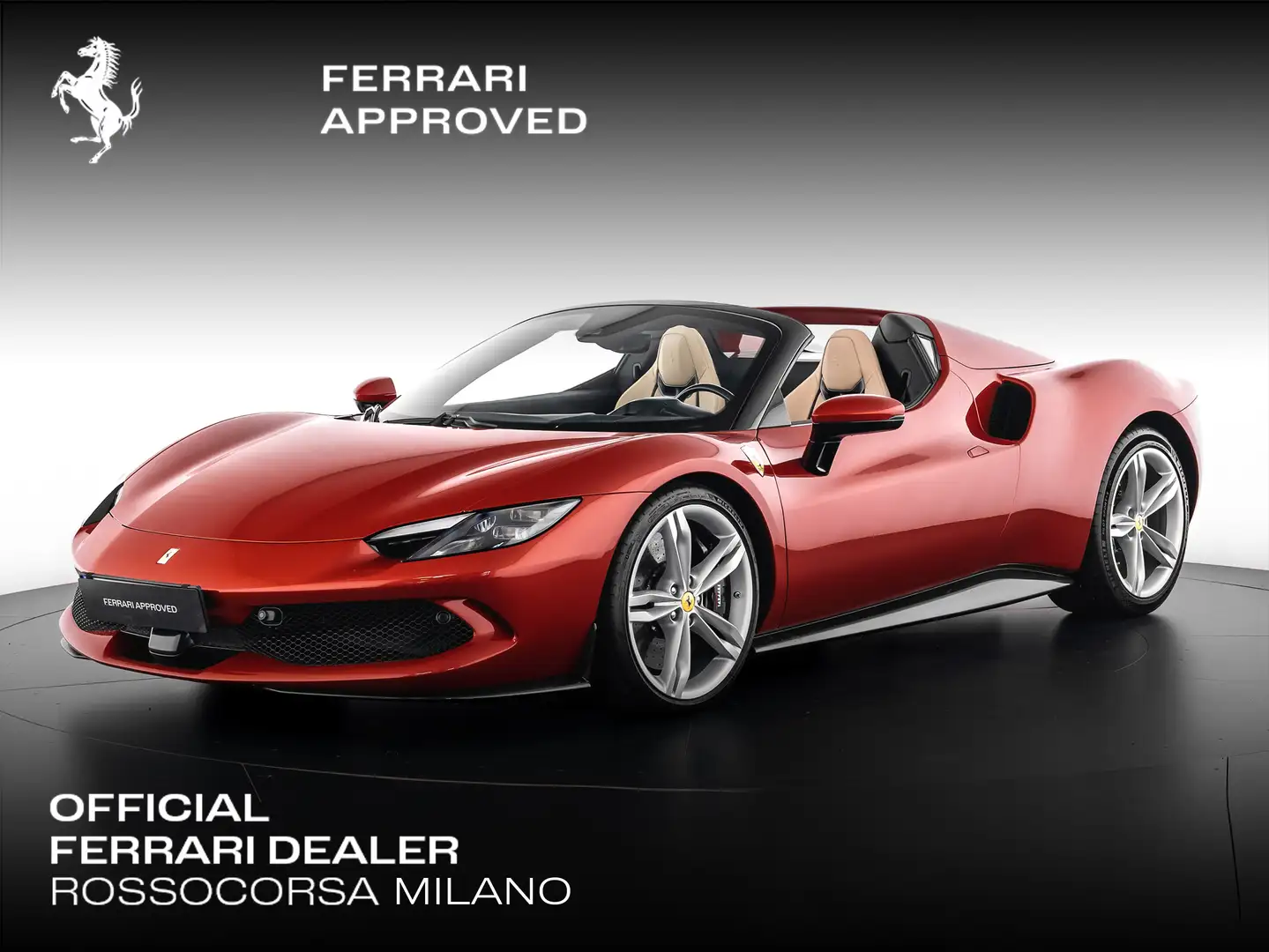 Ferrari 296 GTS Rood - 1