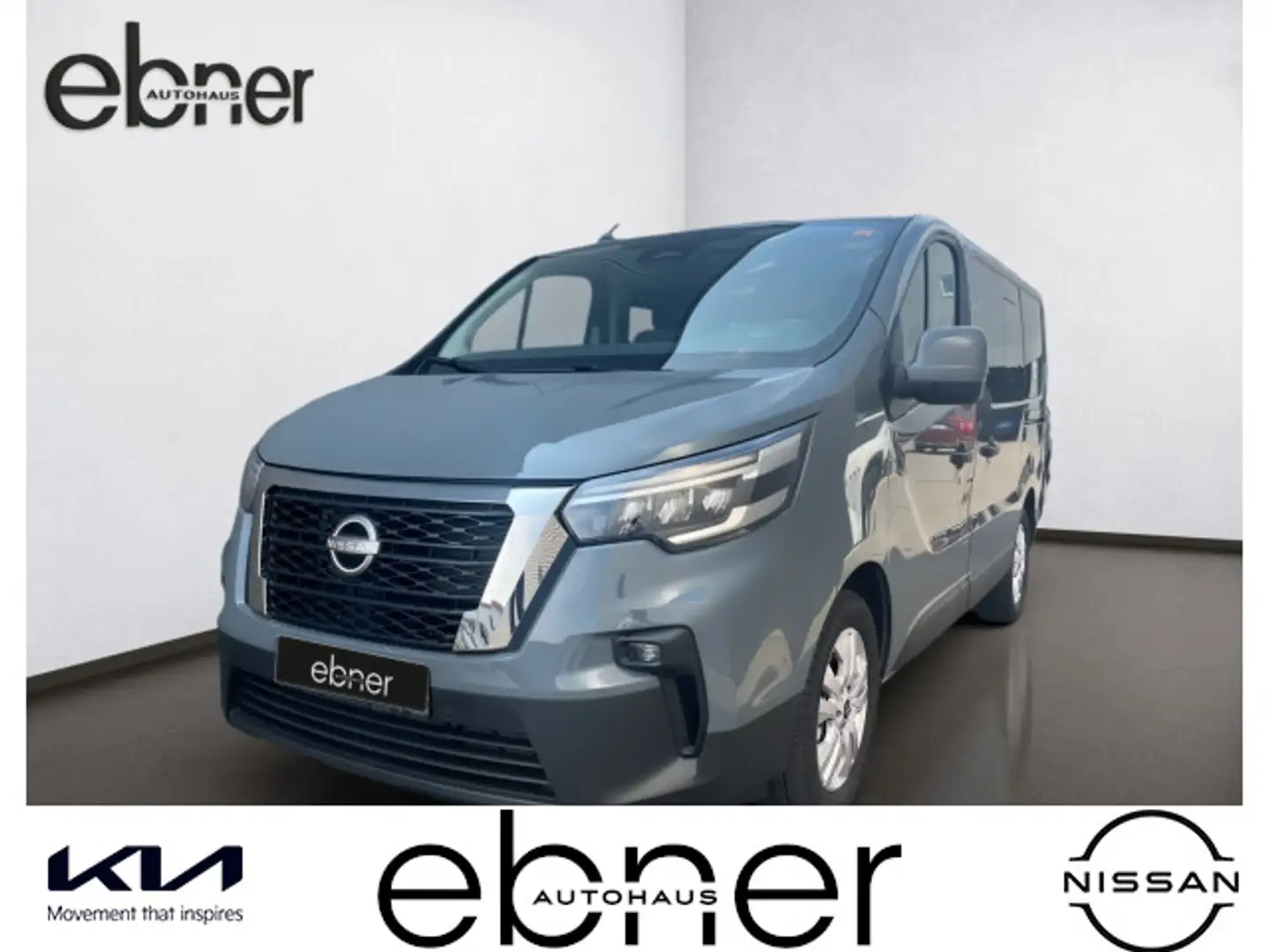 Nissan Primastar Tekna I KOMBI I 9-Sitzer I 2,8t dCI 15 Grau - 1