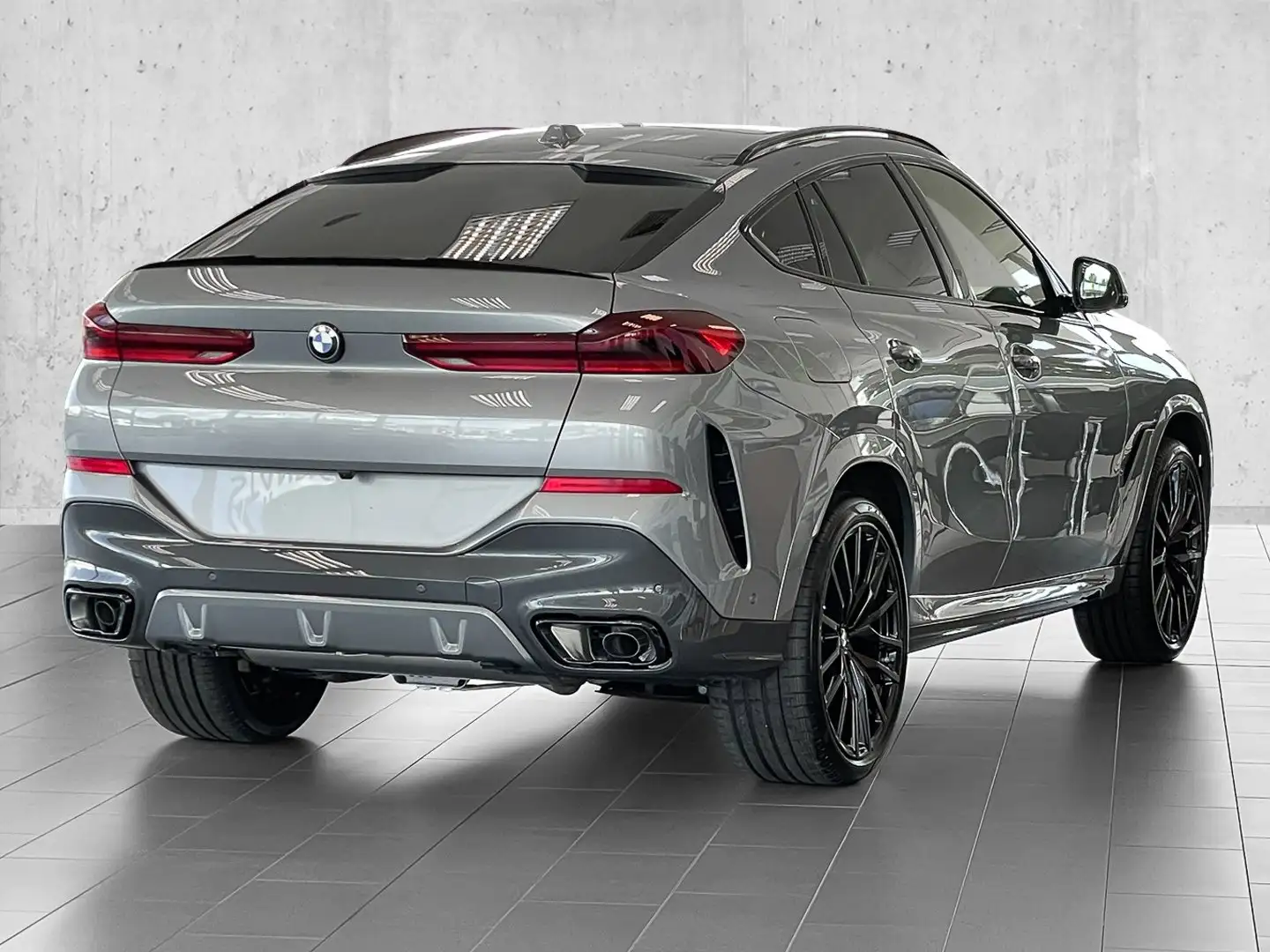 BMW X6 xDrive40d M SPORT PRO+PANO+DA PROF.+H&K SOUND+PA P Gris - 2