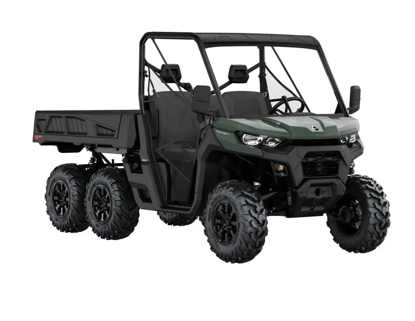 Can-Am Traxter 6x6 DPS HD10 INT 2026 | T1b möglich Verde - 1
