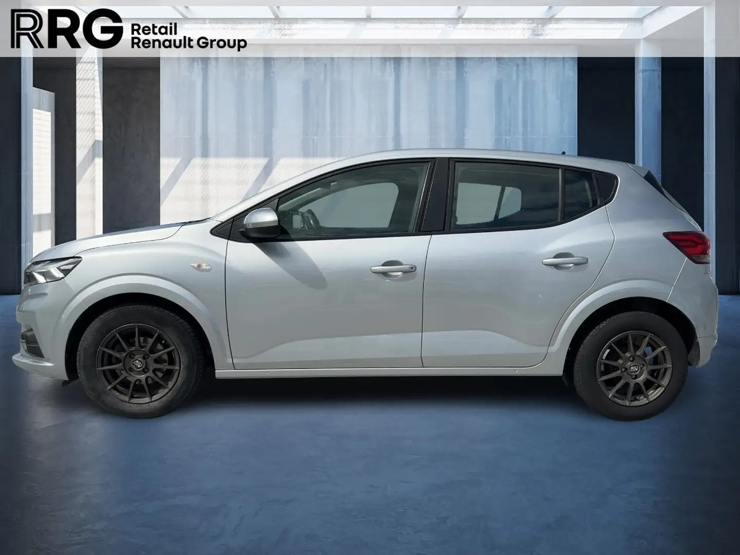 Dacia Sandero III 1.0 TCe 100 ECO-G Comfort LED PDC Klima Серый - 2