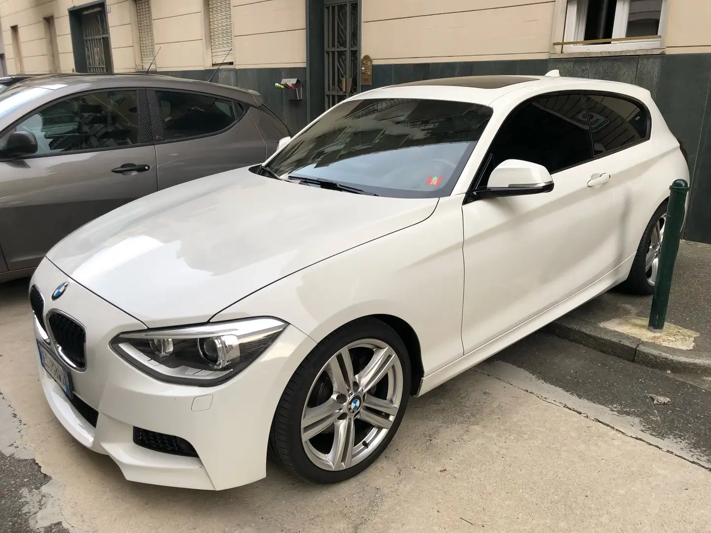 BMW 125 125d 3p M sport bijela - 1