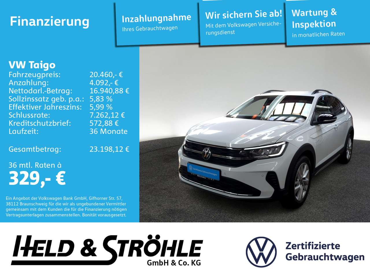 Volkswagen Taigo 2025 — ENERGY 1.0 TSI LED NAV PDC SHZ TRAVEL DAB+