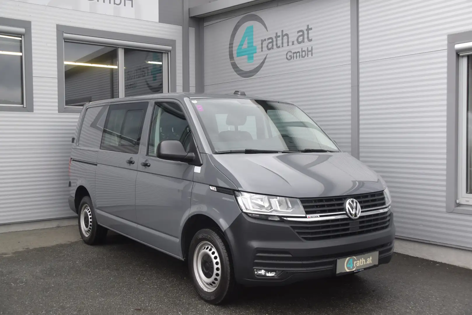 Volkswagen T6.1 Transporter Doka KR 2,0TDI 4Motion 2xS-TÜR/NETTO:29.150€ Grau - 1