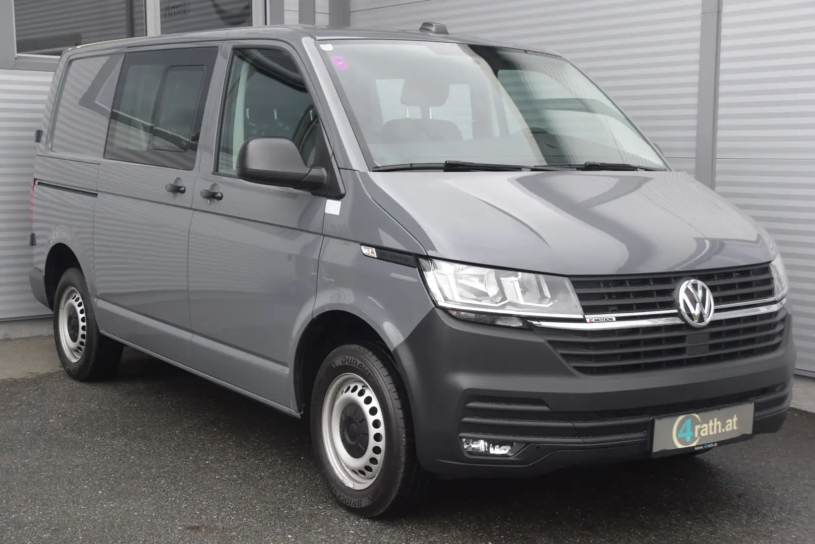 Volkswagen T6.1 Transporter Doka KR 2,0TDI 4Motion 2xS-TÜR/NETTO:29.150€ Grau - 2
