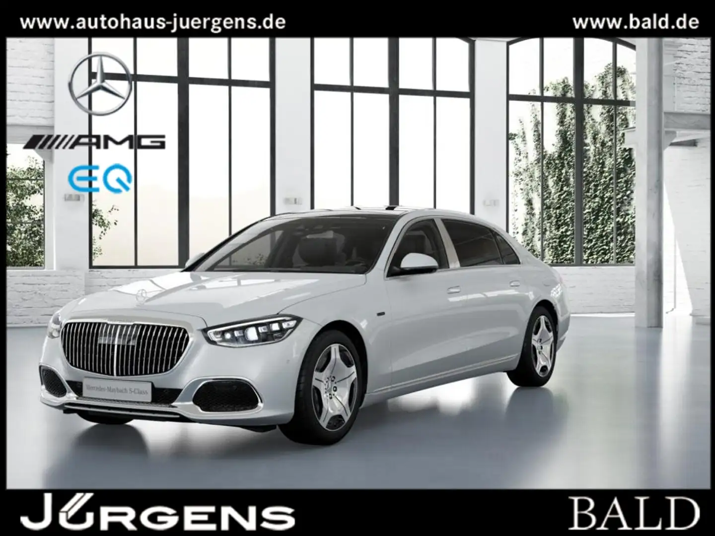 Mercedes-Benz S 580 e Maybach Exclusive/Pano/HAL/Burm/TV-Fond Weiß - 2