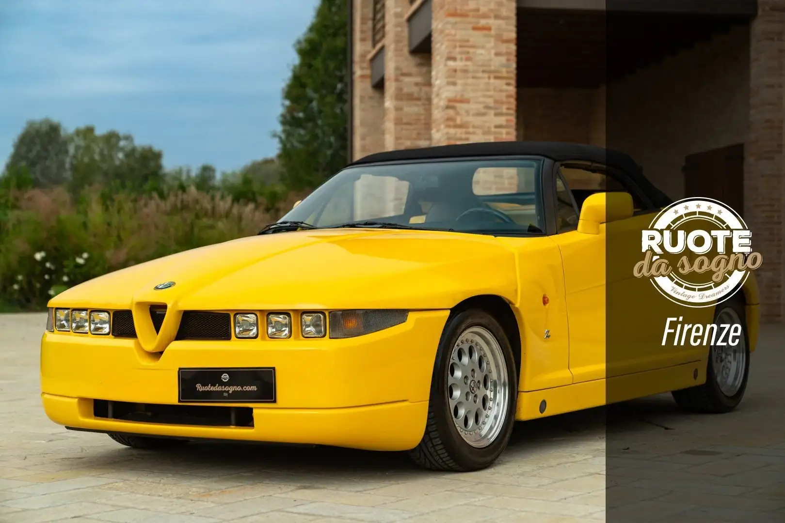 Alfa Romeo RZ Жовтий - 1