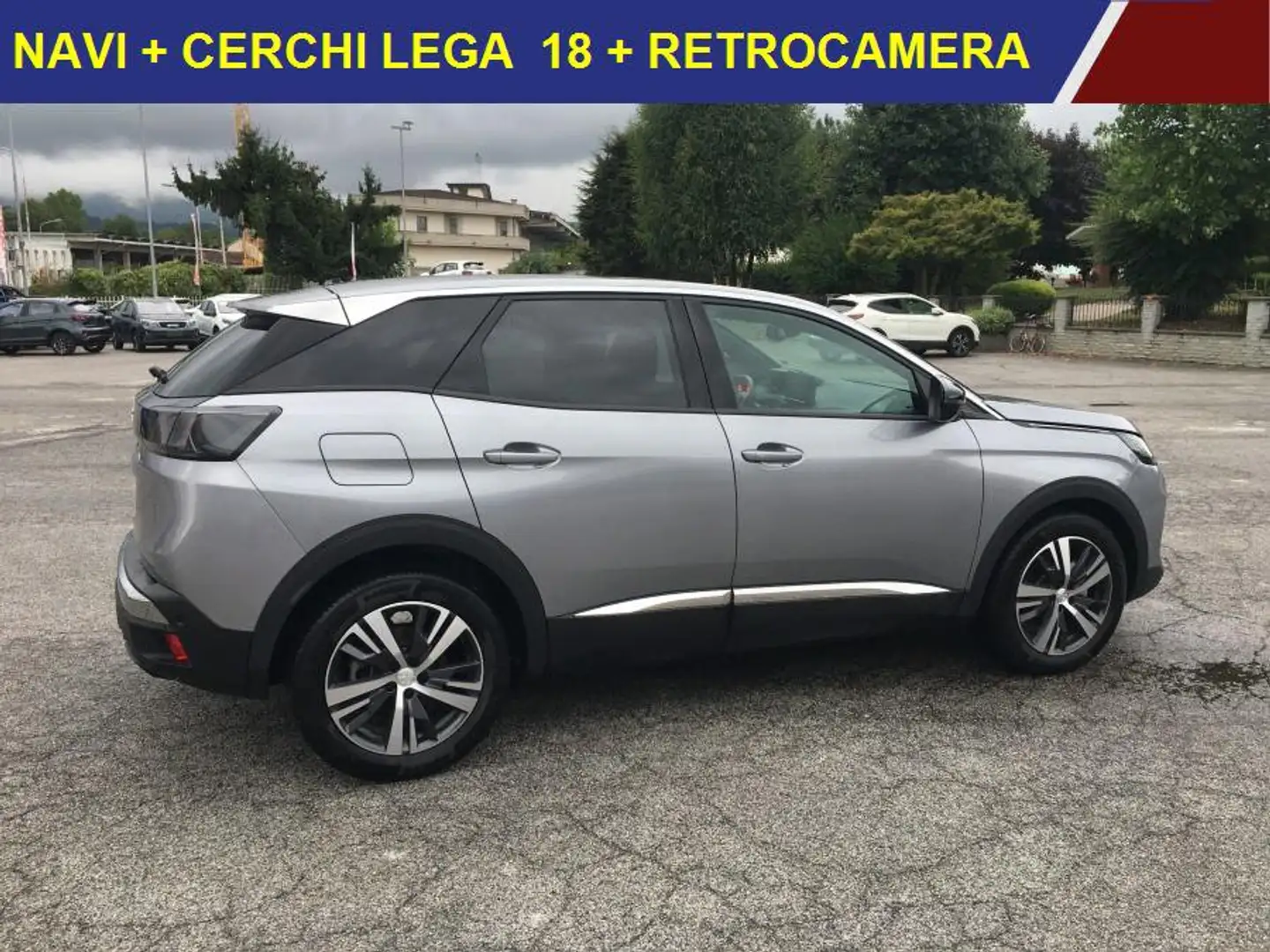 Peugeot 3008 PureTech Turbo 130 Allure Pack 2023 NAVI+CAMERA+K Gris - 2