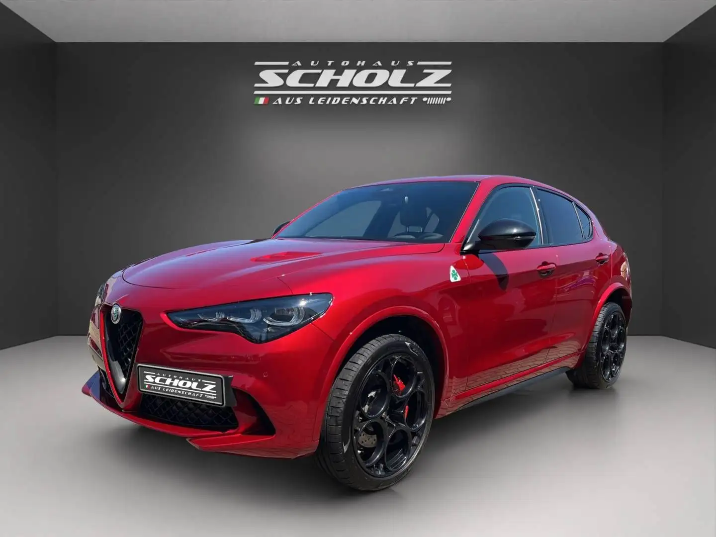 Alfa Romeo Stelvio Quadrifoglio *AKRAPOVIC*ACC*21" FELGEN* Rood - 1