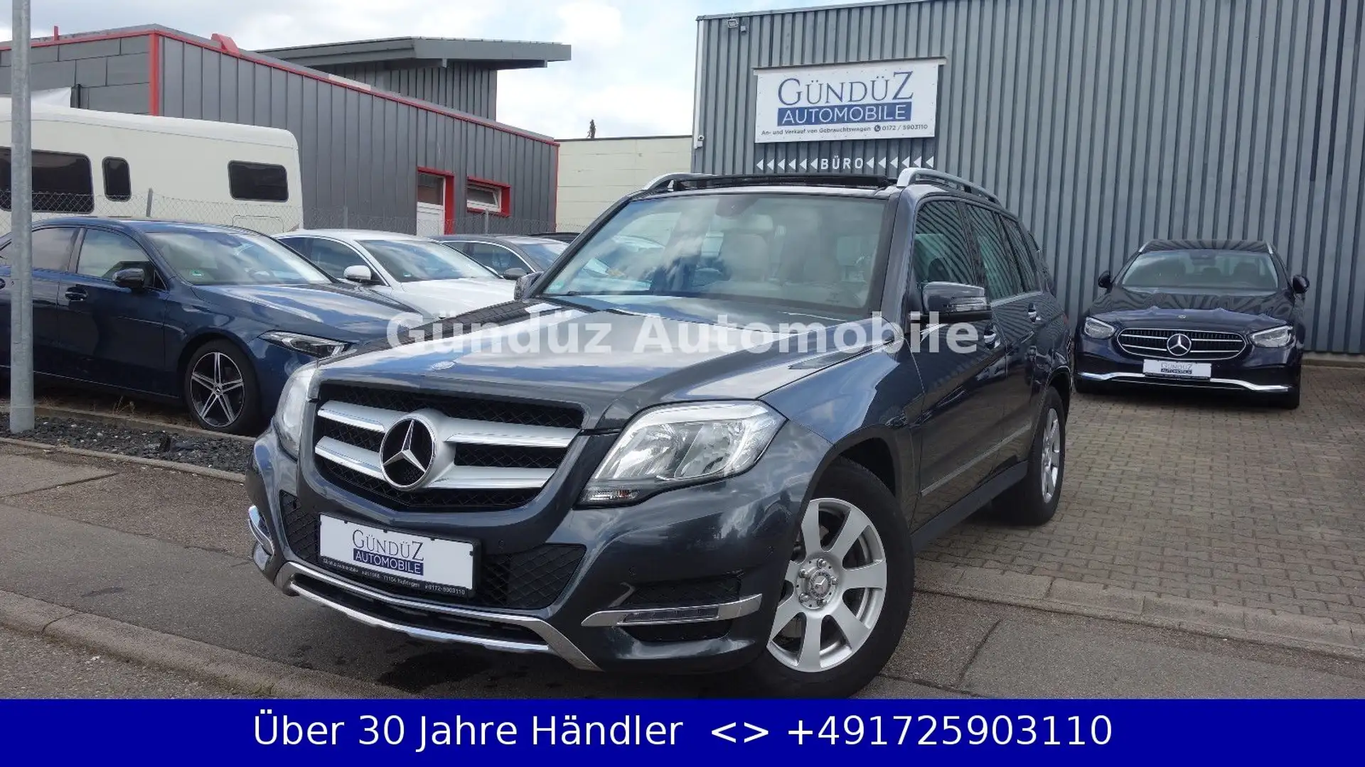 Mercedes-Benz GLK 220 CDI BlueEfficiency 4Matic*PANO*LEDER*AHK Grijs - 1