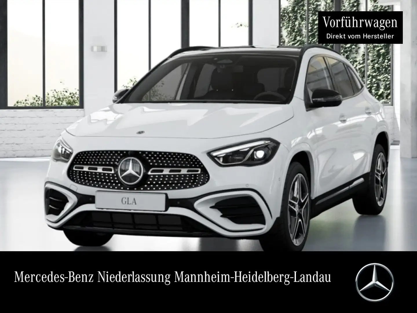 Mercedes-Benz GLA 200 AMG+NIGHT+PANO+360°+MULTIBEAM+19"+TOTW+7G Weiß - 1