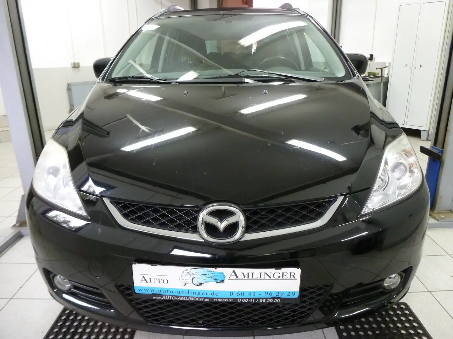 Mazda 5 2.0 Exclusive 2.Hand Scheckheft 24Mo.Gara.TOP! Schwarz - 2