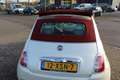 Fiat 500C 0.9 TwinAir Lounge cabrio parelmoer lage km Wit - thumbnail 19