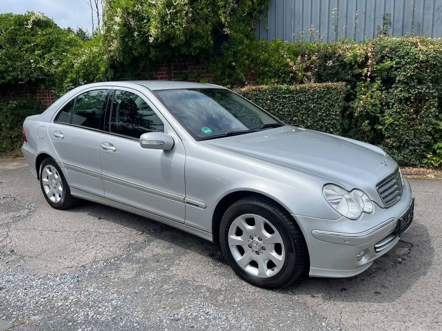 Mercedes-Benz C 200 KOMPRESSOR ELEGANCE AHK Autom. Kein Rost ! Silber - 2