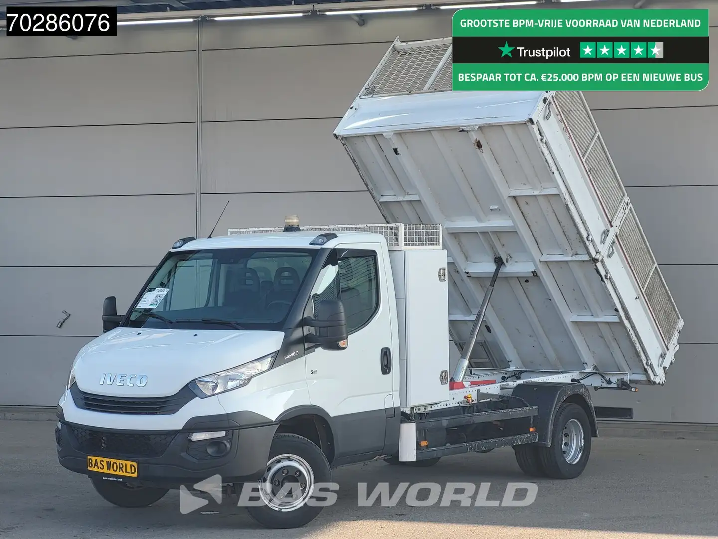 Iveco Daily 72C18 3.0L Kipper Dubbellucht 3,5t Trekhaak Airco White - 1