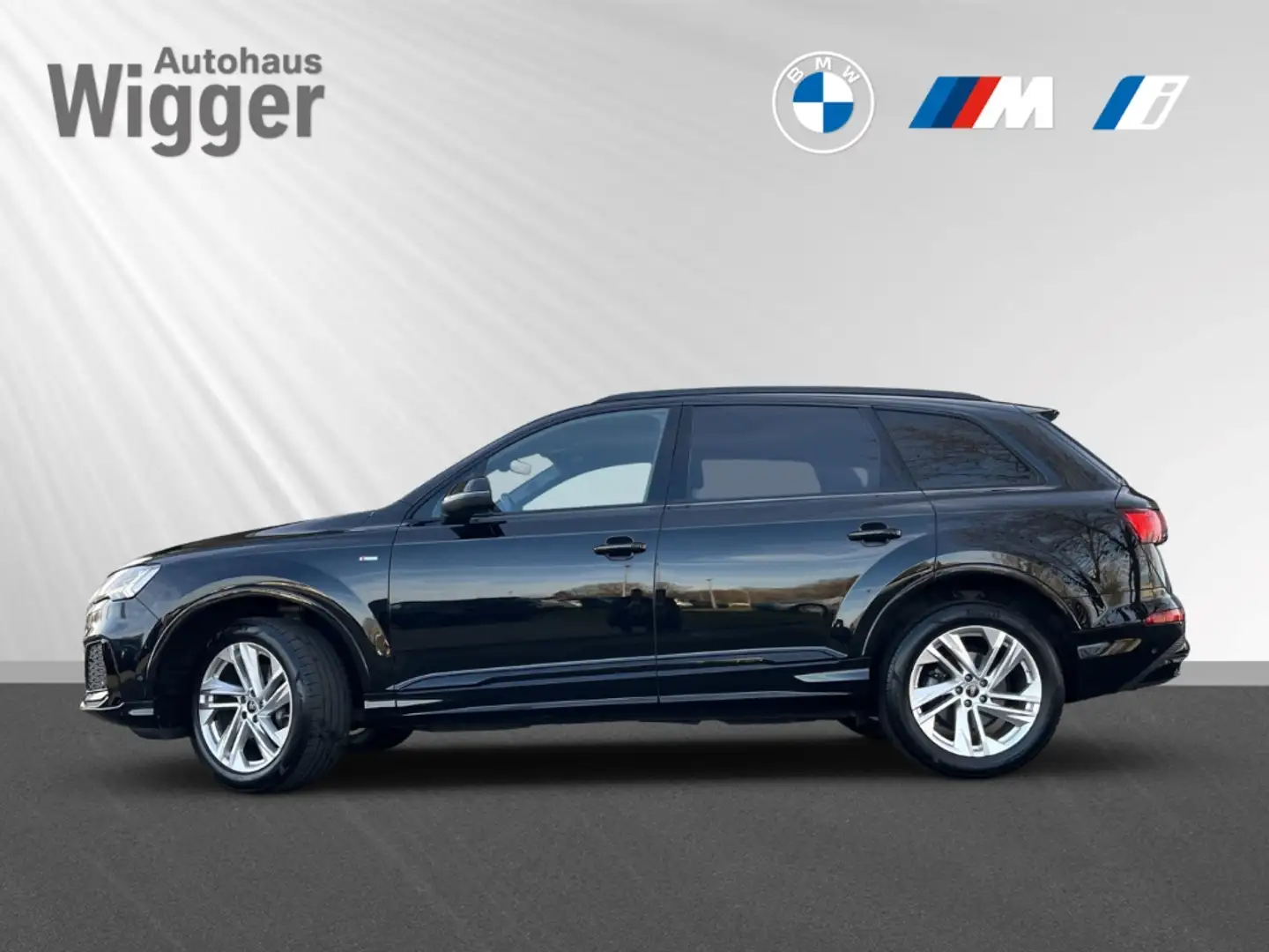 Audi Q7 50 TDI quattro S-Line/HUD/StandHZG/Navi/B&O Schwarz - 2