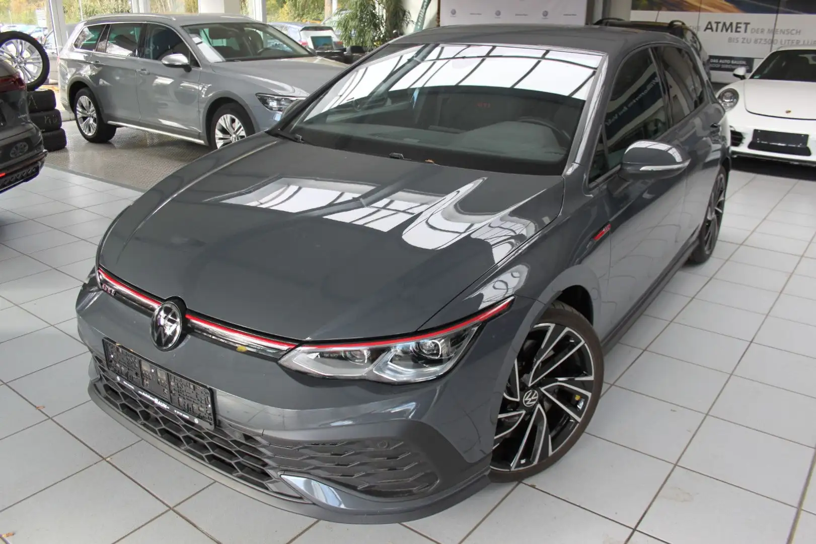 Volkswagen Golf VIII GTI CLUBSP/DSG/H&K/DCC/KAME/ASSIST+/19 Grau - 1