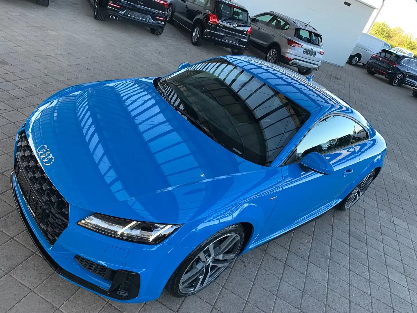 Audi TT Coupe 40 2.0 tfsi S-line S-tronic 2020 197cv 19" Bleu - 2