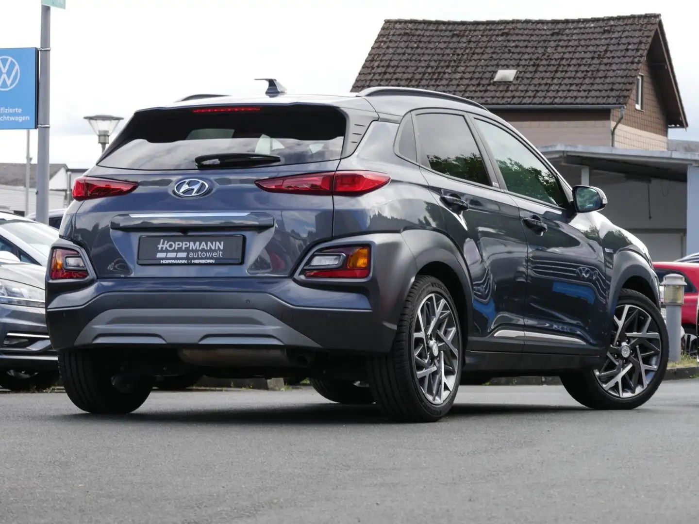 Hyundai KONA 1.6 GDI Premium Hybrid 2WD LED NAVI Plateado - 2