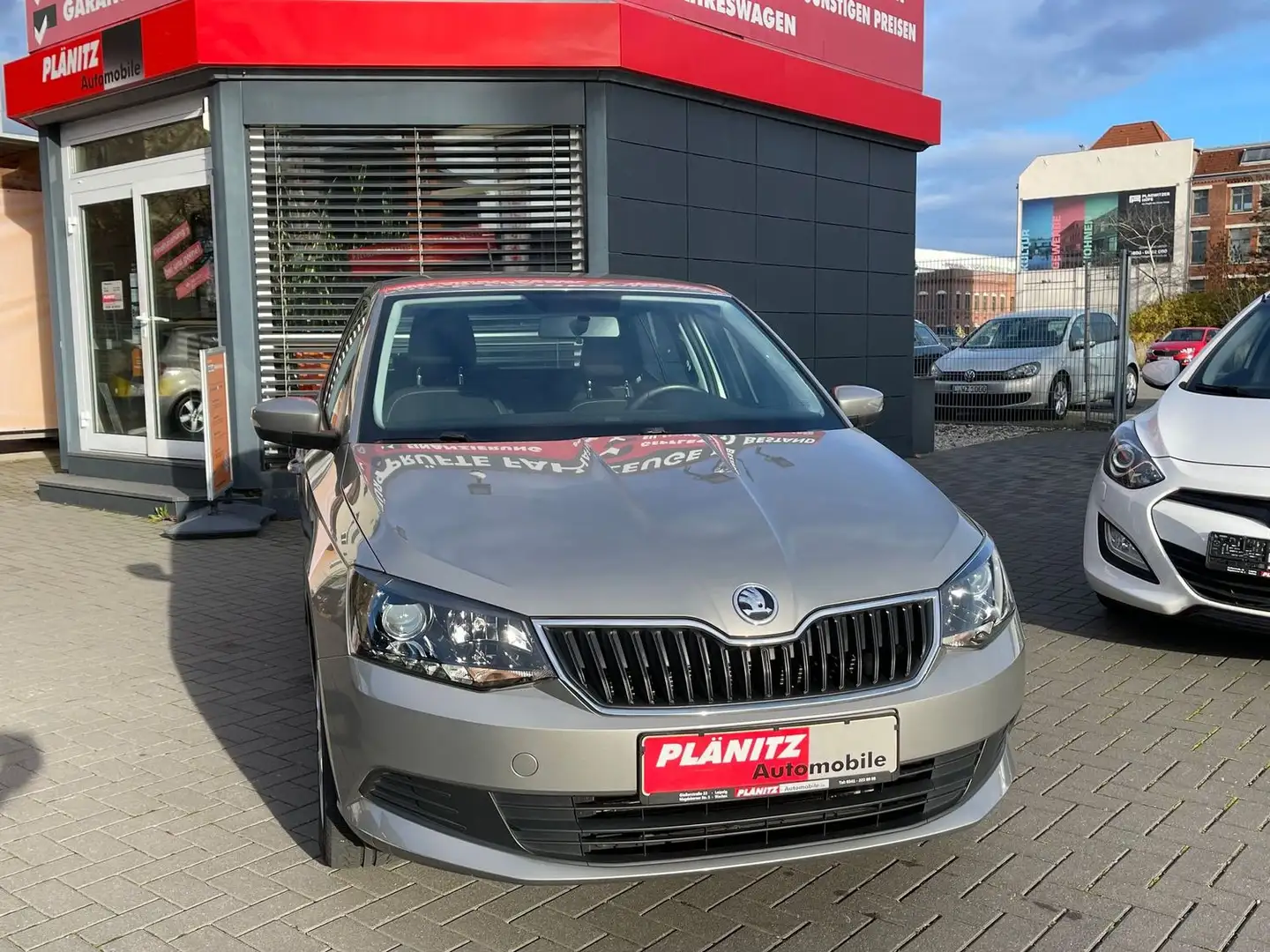 Skoda Fabia Ambition/Tempomat/Sitzheizung/Bluetooth/PDC/USB Beige - 1