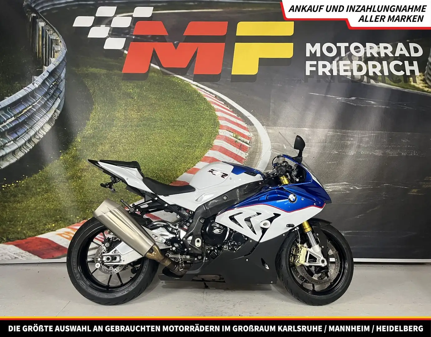 BMW S 1000 RR EURO3 [MOTORSPORT ] Blanc - 1