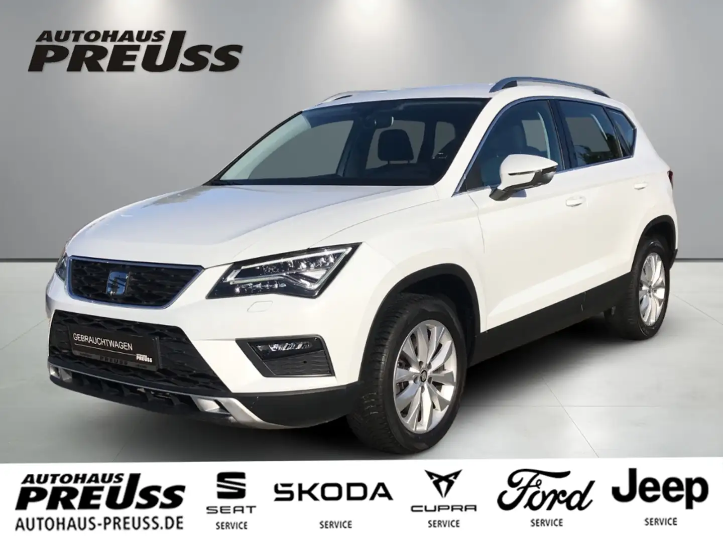 SEAT Ateca Style 1.4 Eco TSI DSG Weiß - 1