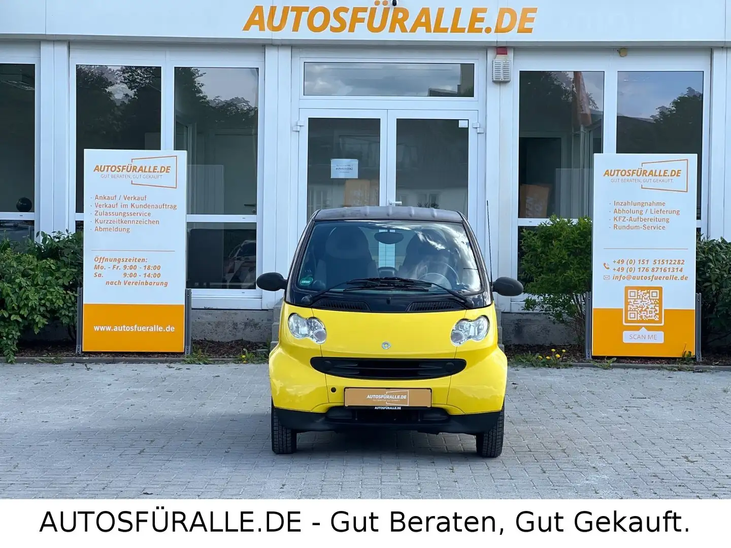 smart forTwo *Coupe*El.Fenster*TÜV-NEU*Stadtflitzer*TOP Schwarz - 1