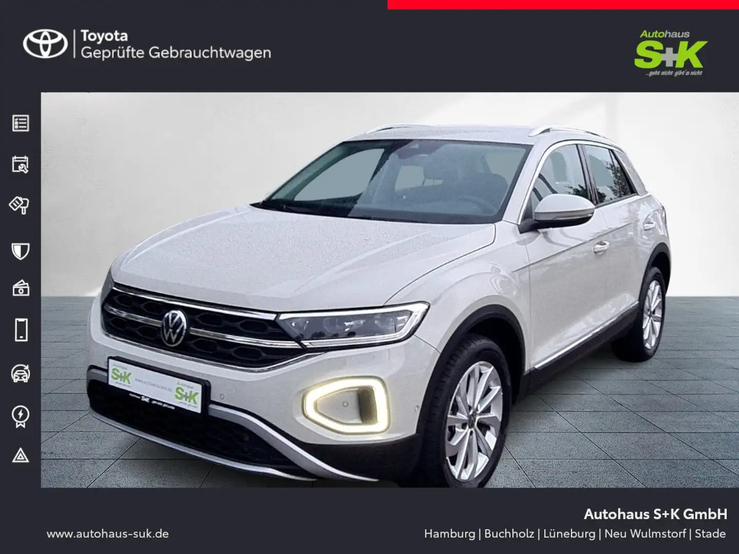 Volkswagen T-Roc Style *Carplay *EPH Selbstlenkend *Massage Gris - 1