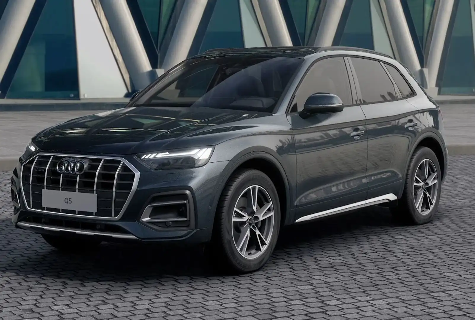Audi Q5 45TFSI qu S LINE PANO AHK 360°  TOUR/STADT Grau - 2