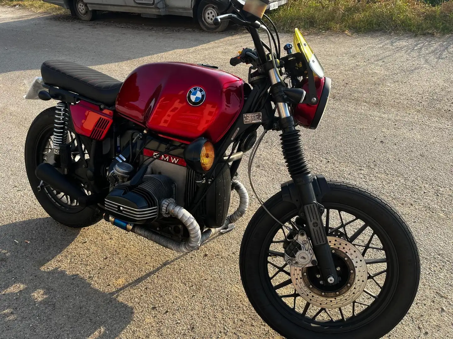 BMW R 65 special cafe racer con CRS / iscritta ASI - 1982 Roşu - 1
