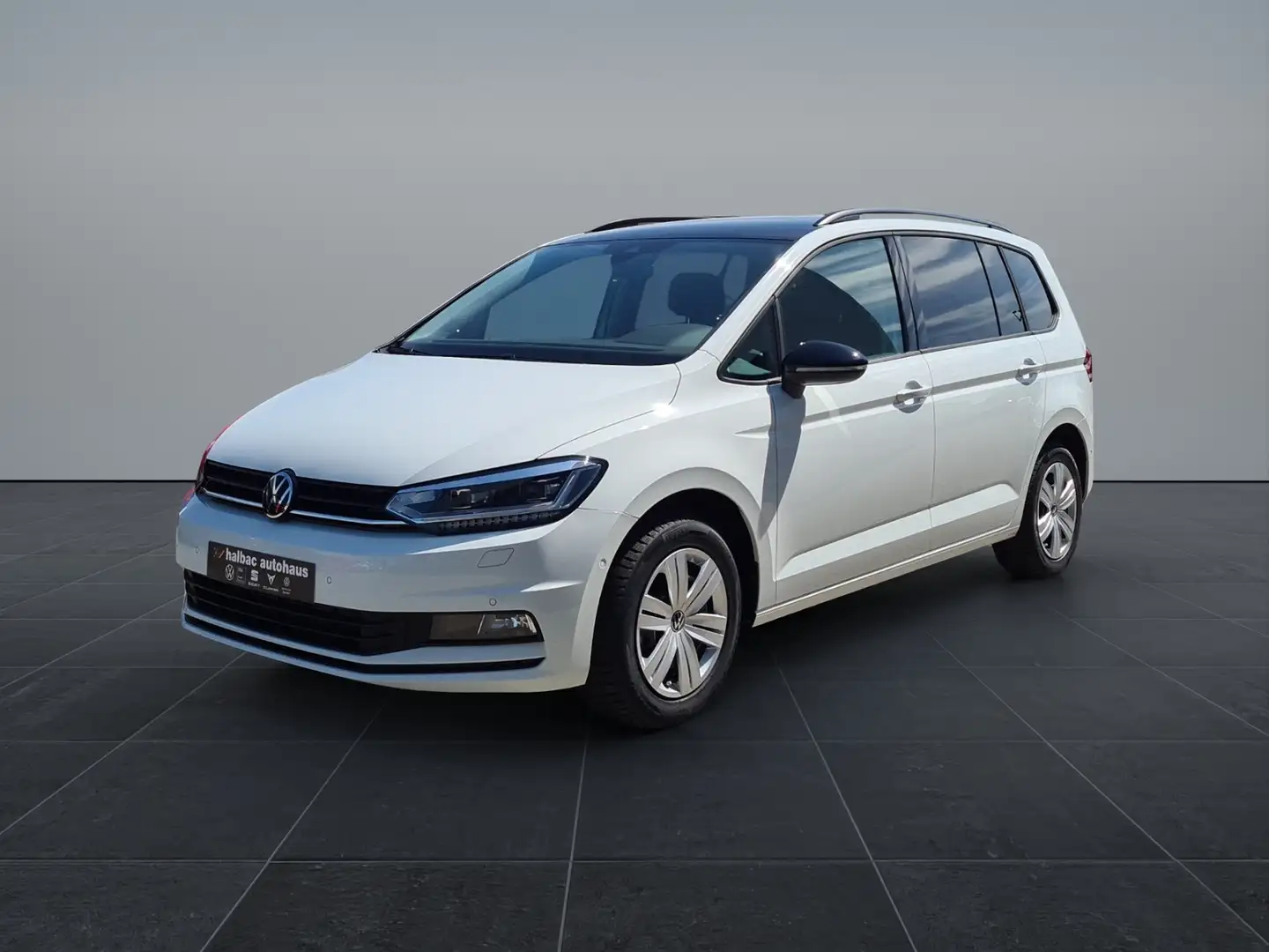 Volkswagen Touran 1.5 TSI DSG Highline+AHK+NAVI+WR+KAMERA+LED+PDC+S Weiß - 2