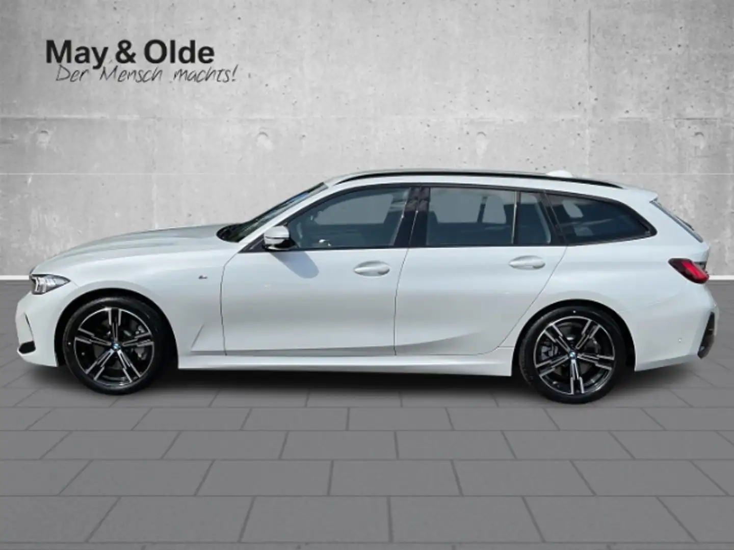BMW 330 i xDrive Touring M Sport Hifi Navi LED ACC Weiß - 2