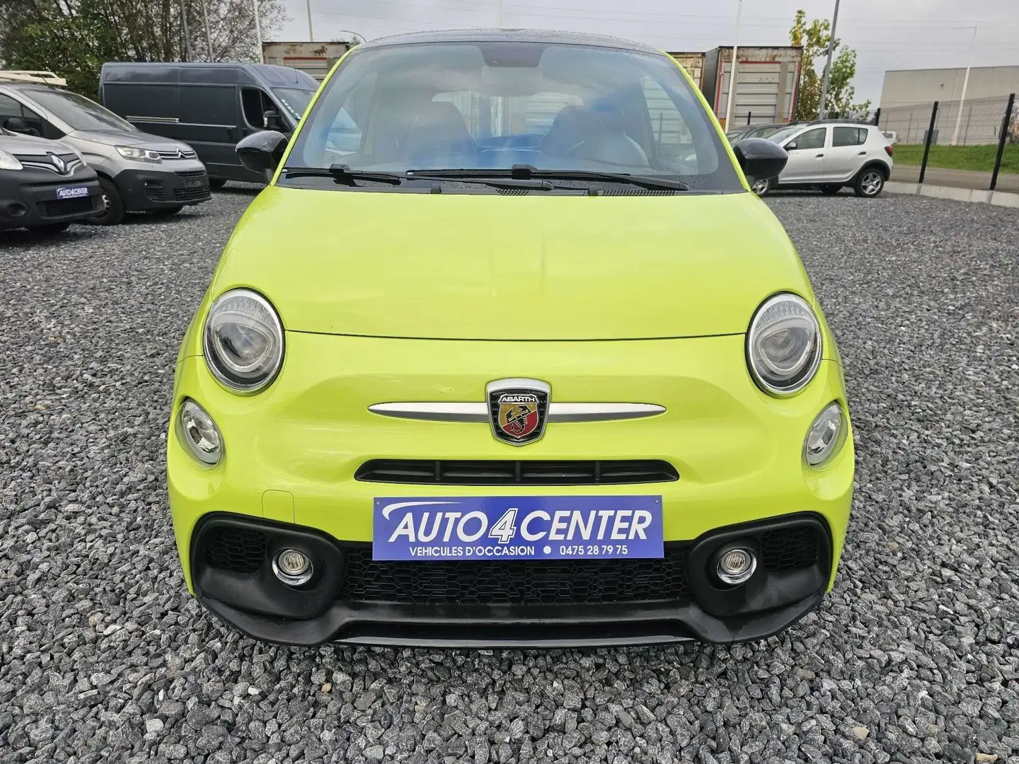 Abarth 595 1.4 T-Jet Pista // SIEGE CARBONE / GARANTIE 1 AN// Vert - 2