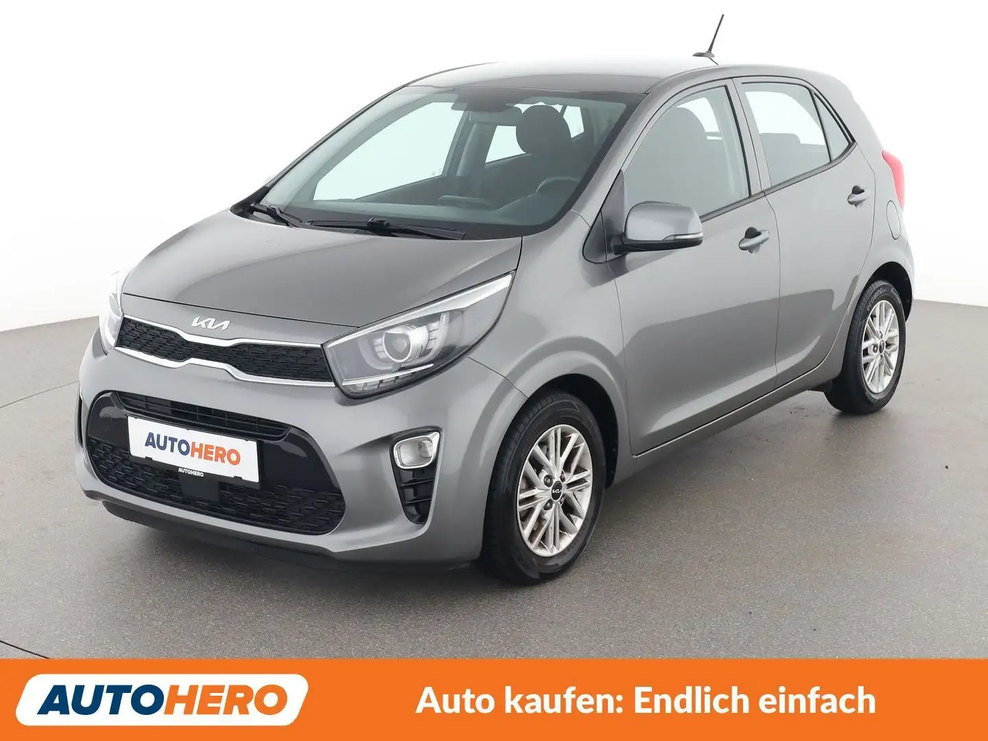 Kia Picanto 1.0 Silber Grau - 1