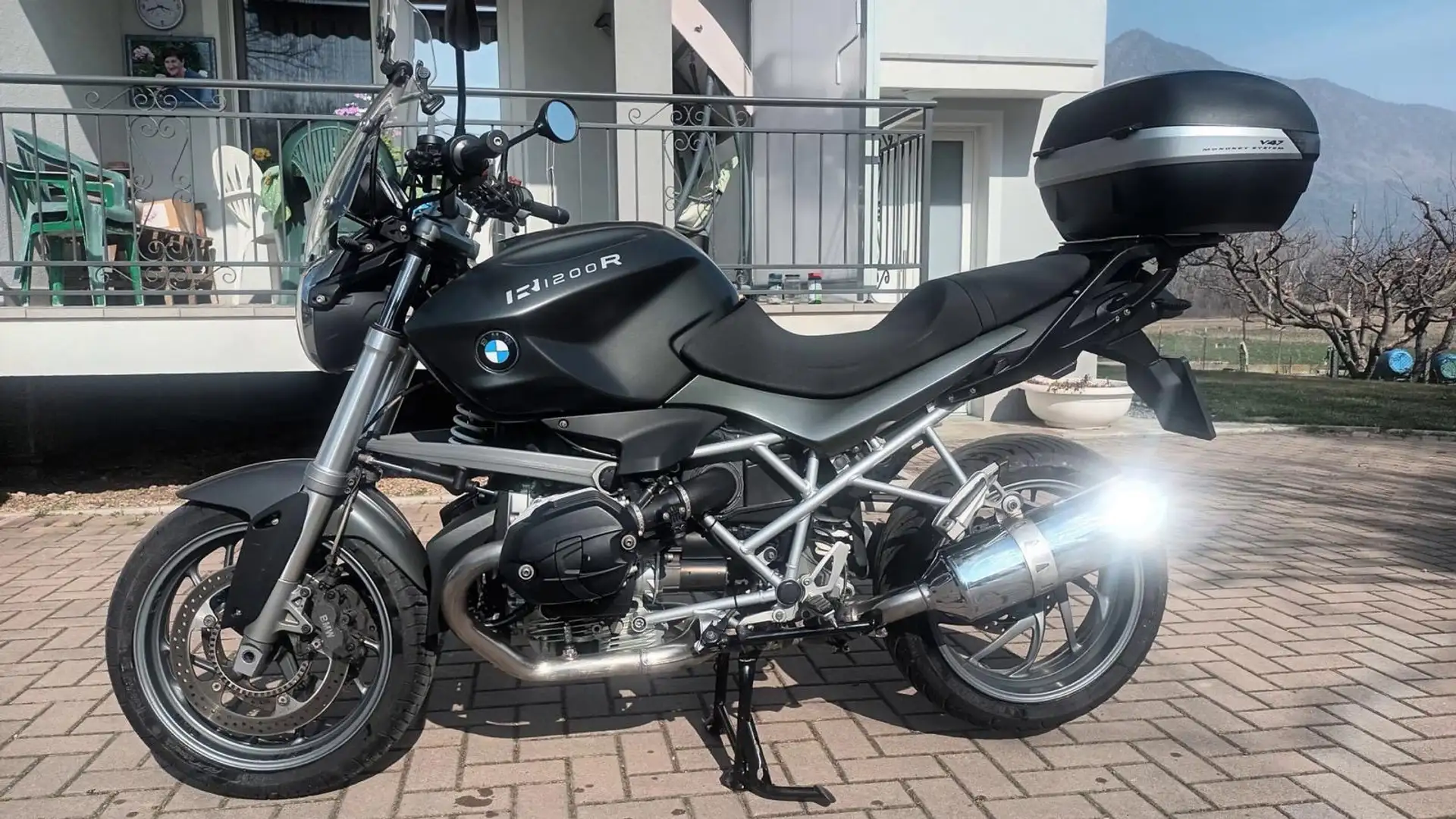 BMW R 1200 R ABS ESA Gris - 2