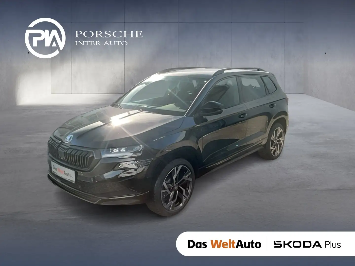Skoda Karoq 4x4 Sportline TDI DSG Schwarz - 1