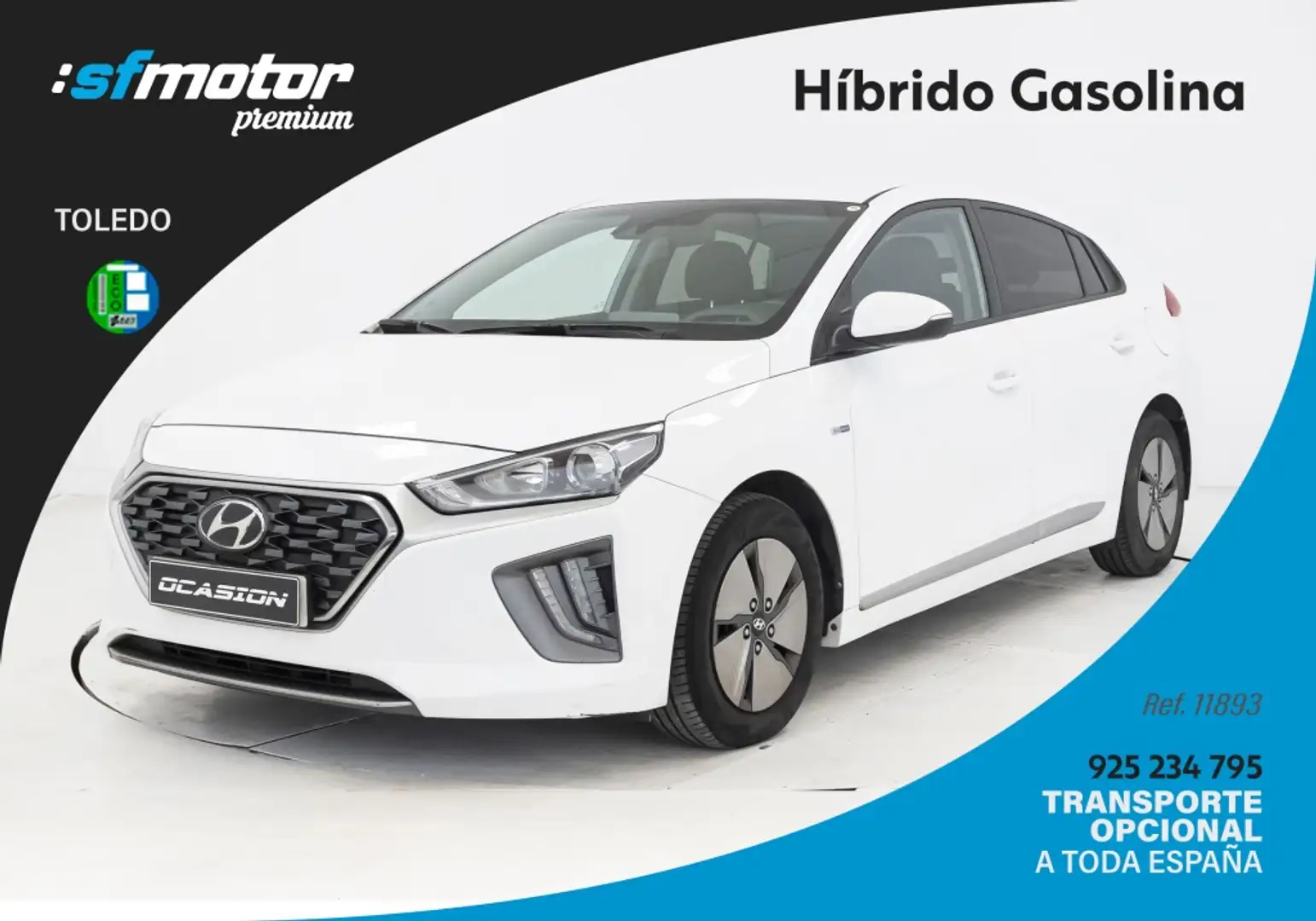 Hyundai IONIQ HEV 1.6 GDI Klass Weiß - 1
