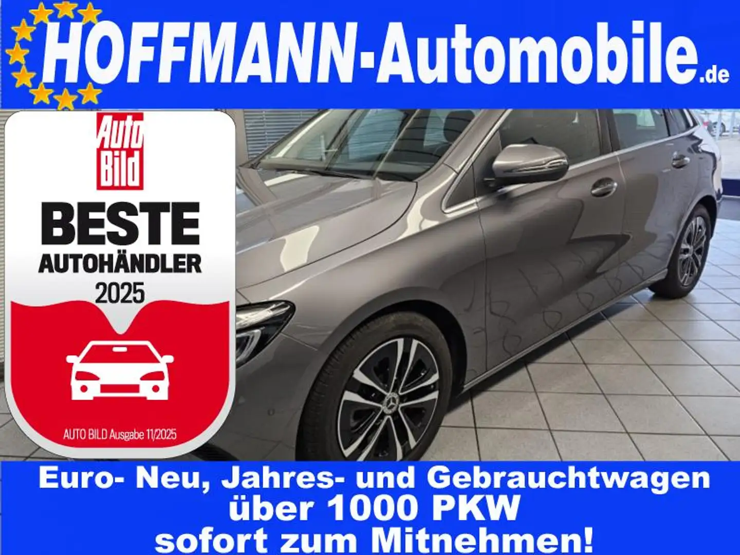 Mercedes-Benz B 180 Progressive Adv. Plus el.Heck,Park,Kamera Grau - 1