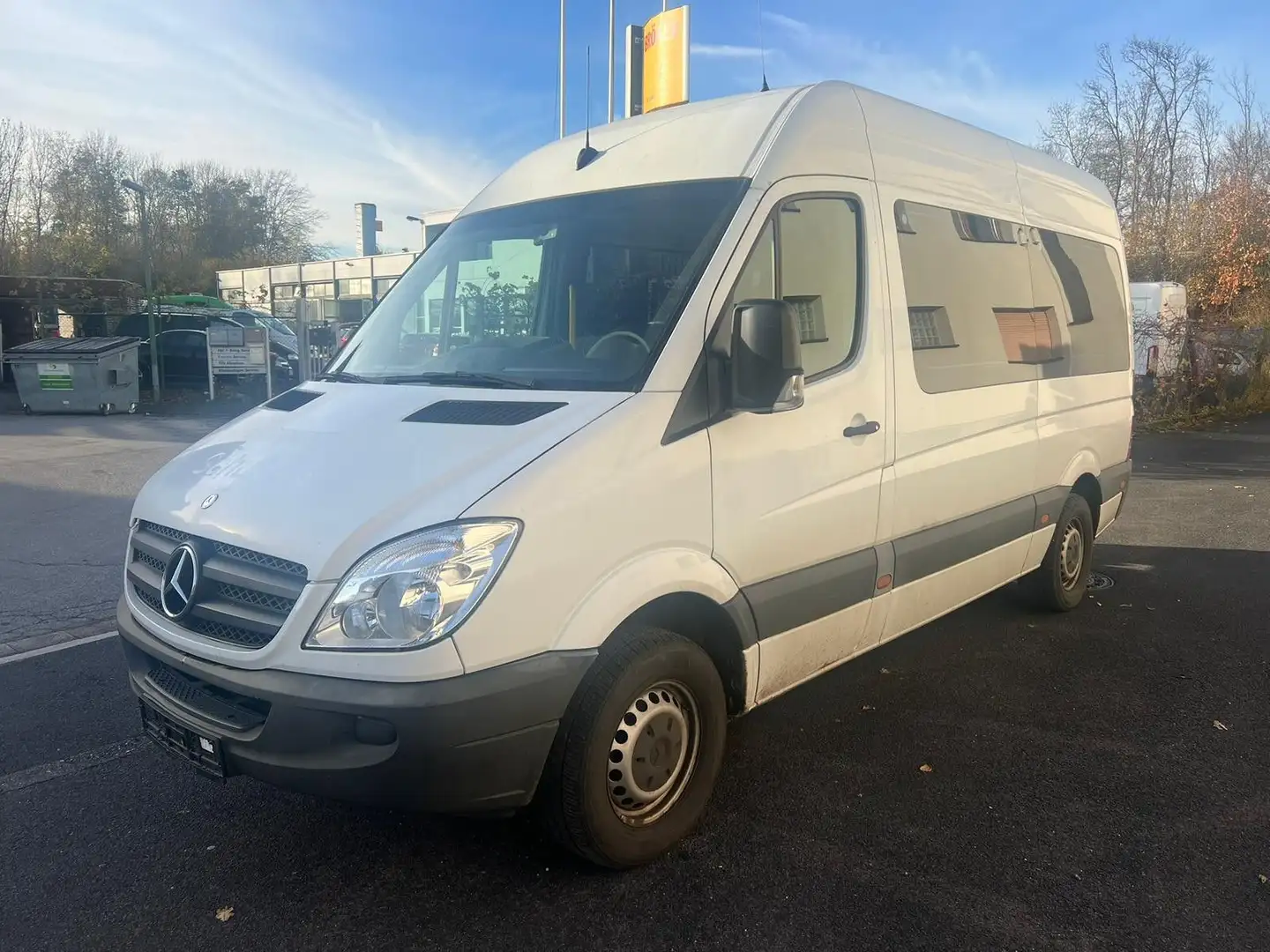 Mercedes-Benz Sprinter 311 CDI*Rollstuhl*E-Rampe*8Sitze*Flexi* Weiß - 1