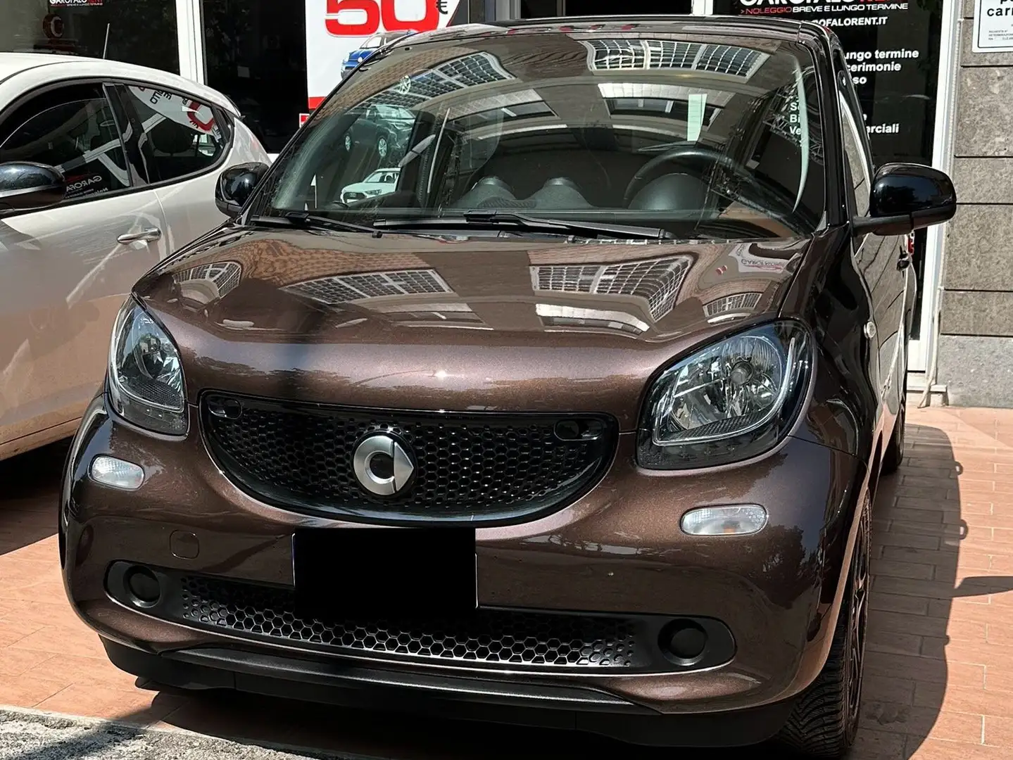 smart forFour 1.0 Prime 71cv twinamic my19 Brązowy - 1