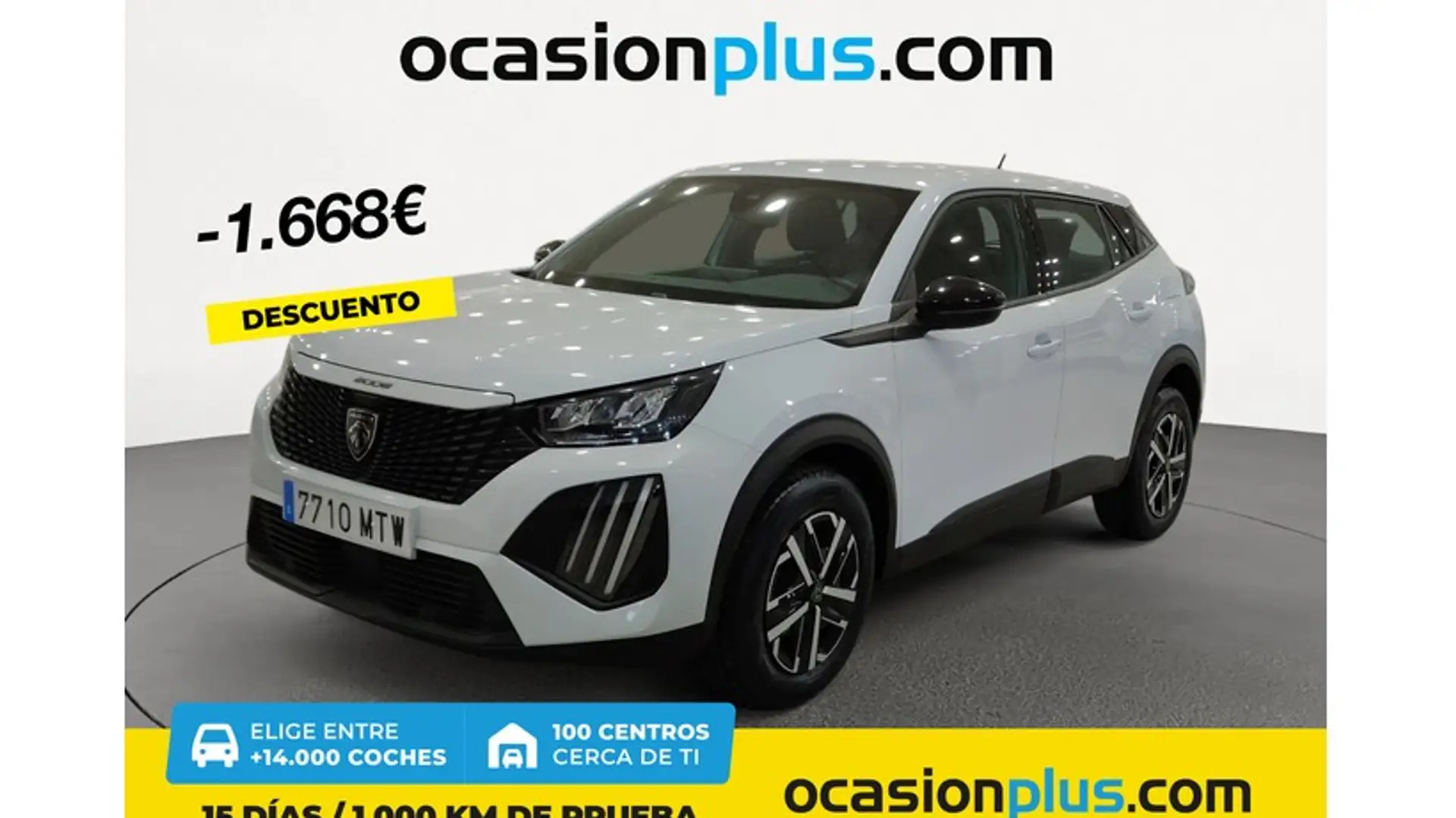 Peugeot 2008 1.2 PureTech S&S Active 100 Blanc - 1