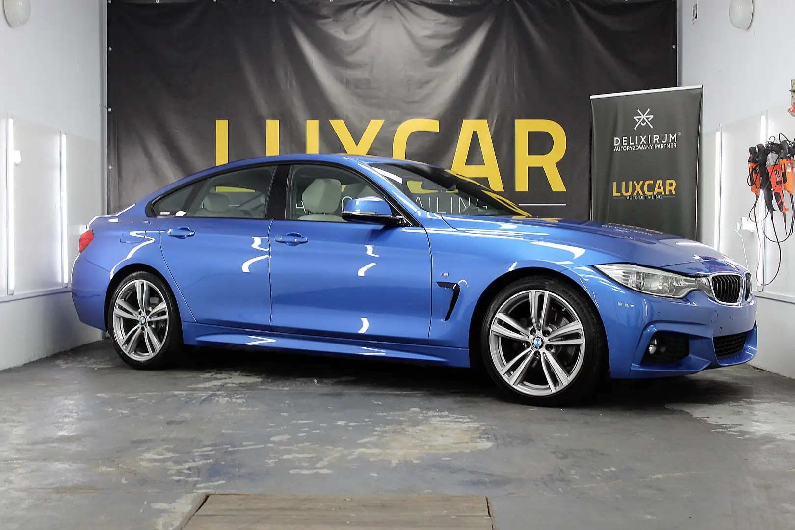 BMW 420 420d Gran Coupe Aut. Bleu - 1
